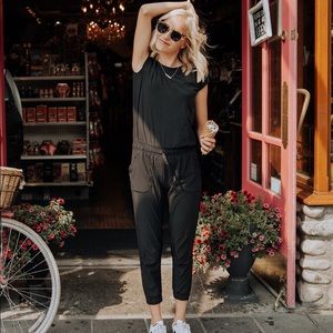 Albion black jumpsuit, size small petite